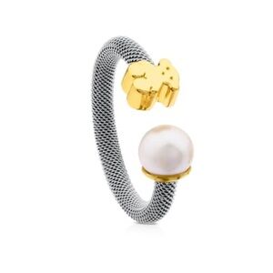 Tous Icon Mesh Ring